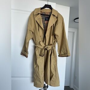 Classic Burberry trench coat